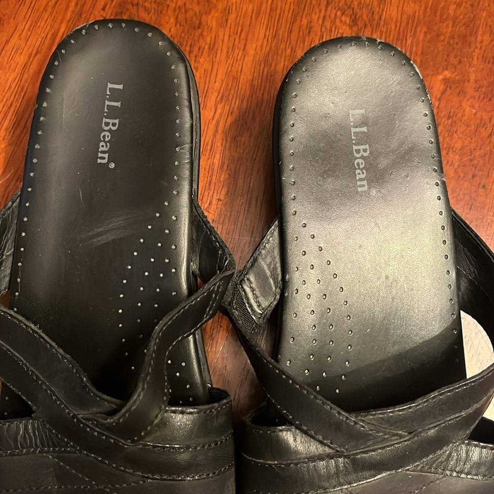 L.L Bean Black Classic Clog Women’s shoes Size 44 or 11 #6175 - Picture 3 of 10